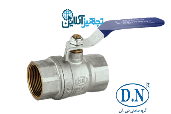 شیر غیر گازی دنده زرد برنجی DN-14L  سایز 3/4 اینچ دی ان 